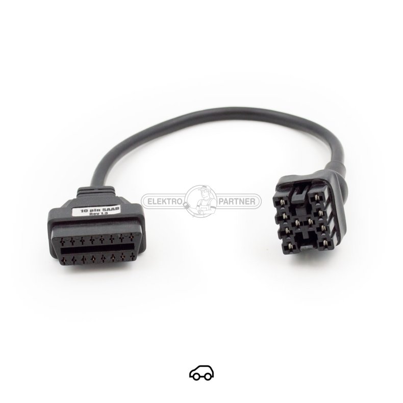SAAB-kabel (10 pin)