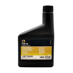 500 ml sort plastflaske til A/C-olie