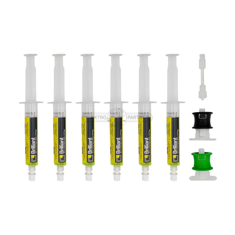 Brilliant (7,5 ml pr. patron &#150; Pakke med 6 patroner - Gul)