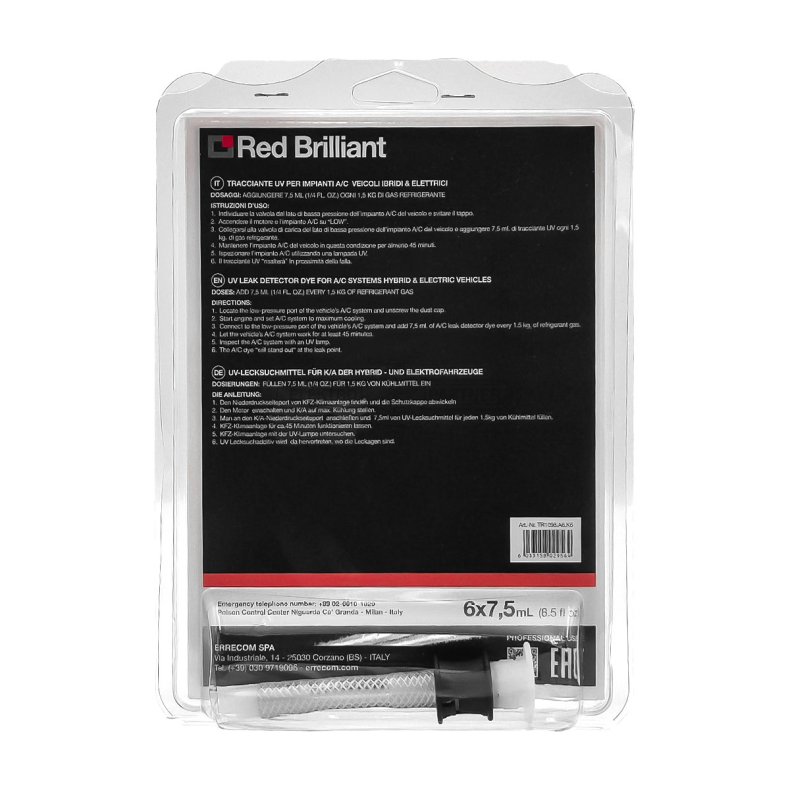 Red Brilliant (7,5 ml pr. patron &#150; Pakke med 6 patroner - Rd)