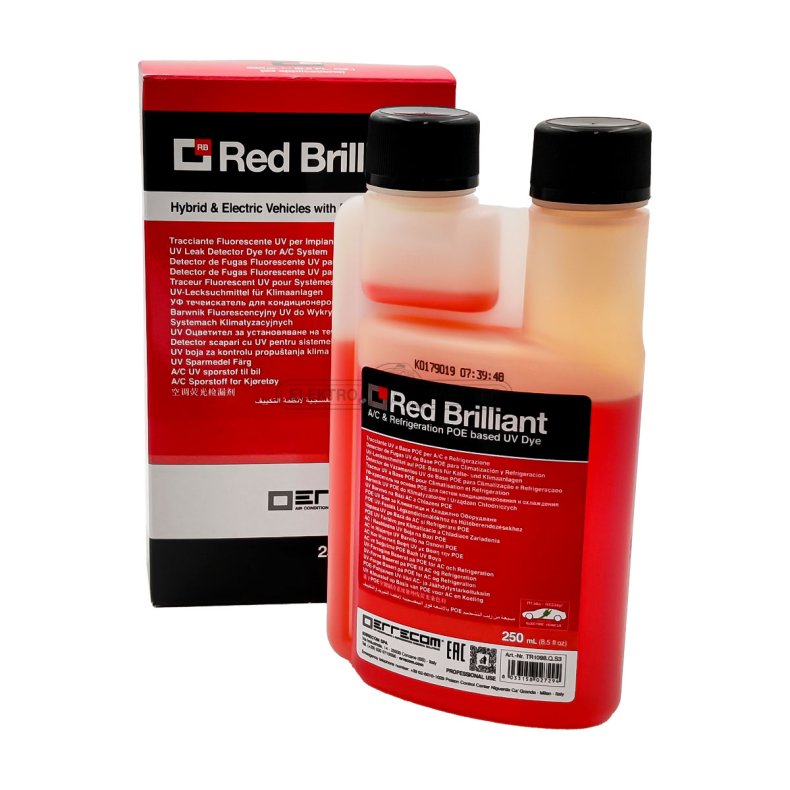 Red Brilliant (250 ml flaske med dispenser - Rd)