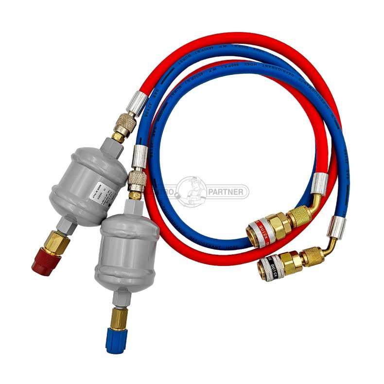Sp�nefilters�t til AC-serviceudstyr  � R134a