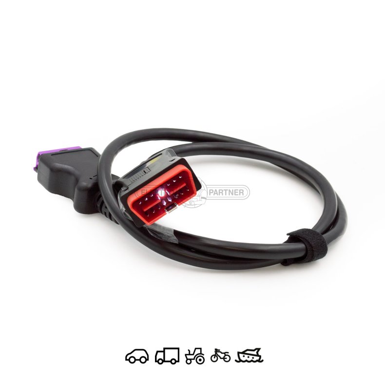 OBD-forl�ngerkabel 16-pin