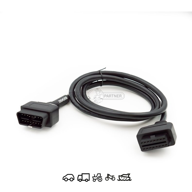 OBD-forl�ngerkabel 16-pin