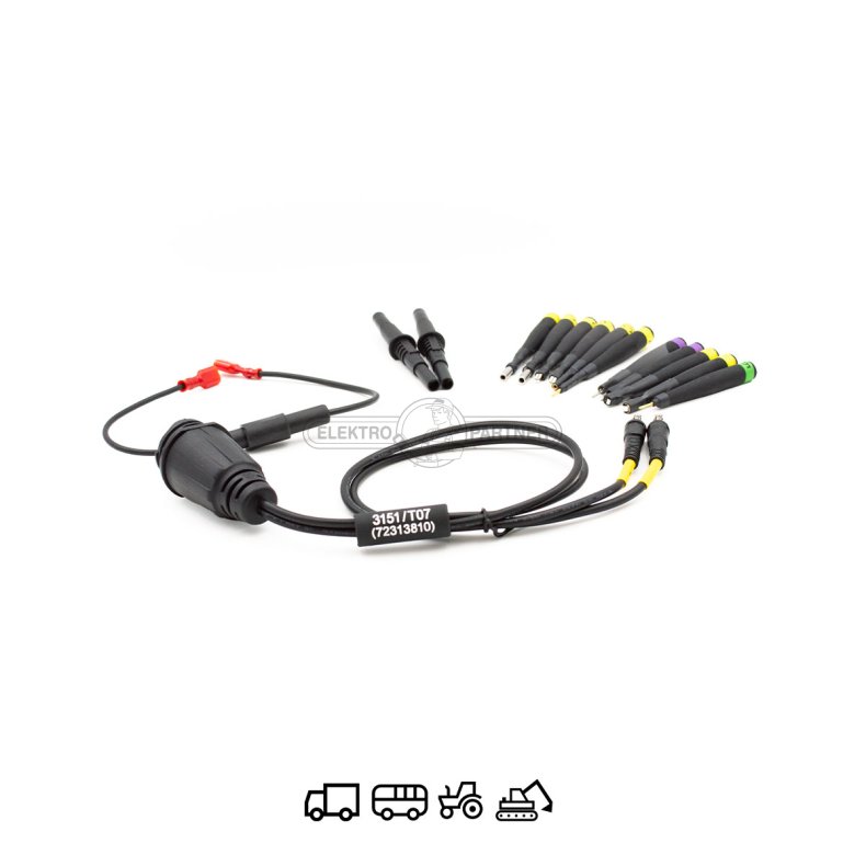 UNIVERSAL-kabel med pinout-st