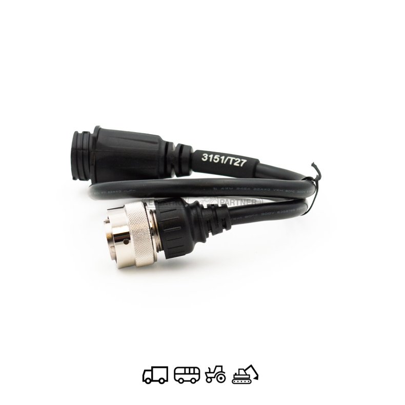12 pin DEUTZ-motorkabel (3151/T27)