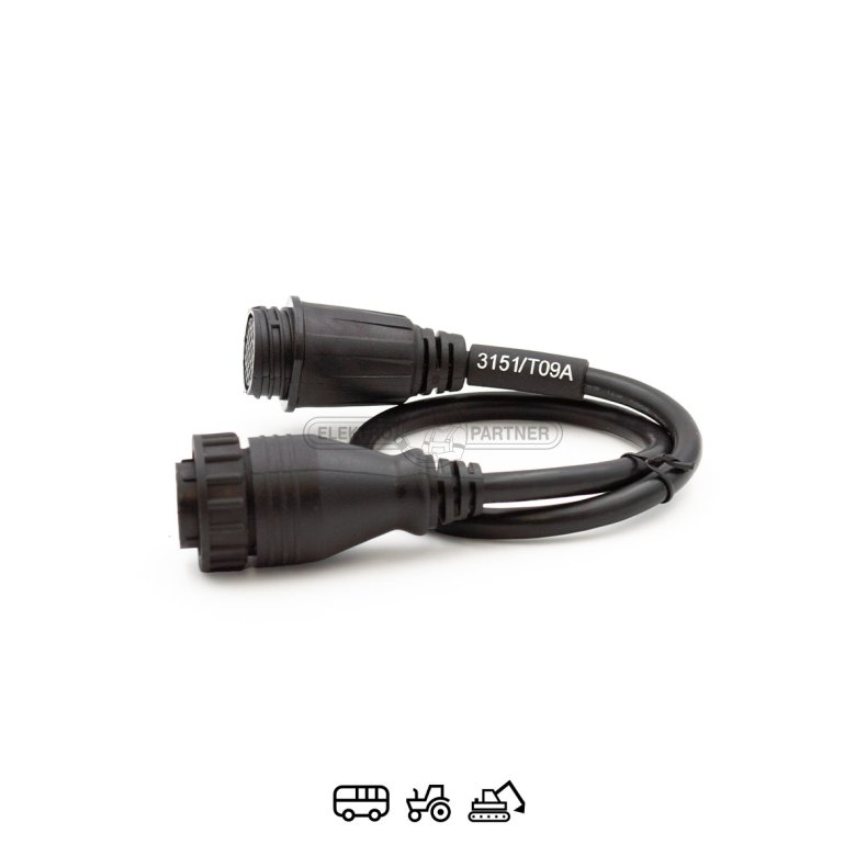 MERCEDES-BENZ kabel til kretjer Euro 2 og Euro 3 (3151/T09A)