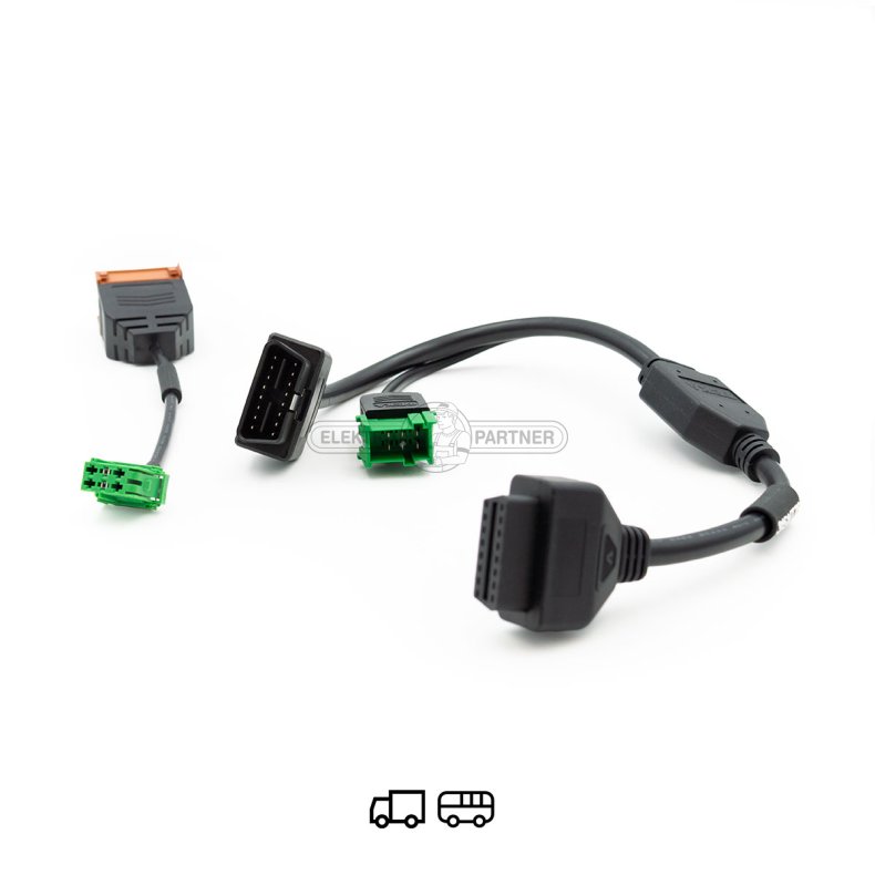 Diagnosest til IVECO HD2019: (3151/T76) + adapter 3914039