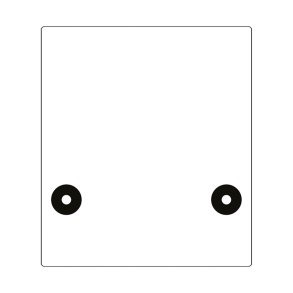 Kalibreringspanel til frontkamera til MAZDA med libelle