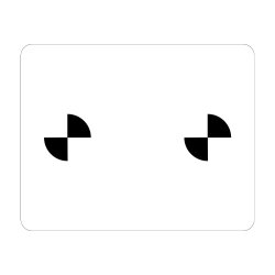 Kalibreringspanel til frontkamera for NISSAN/INFINITI med libelle