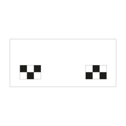 Kalibreringspanel til frontkamera for NISSAN Type 1 med libelle