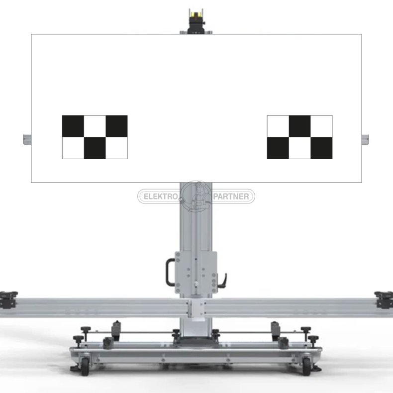 Kalibreringspanel til frontkamera for NISSAN SKYLINE med libelle