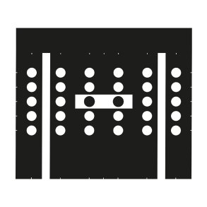 Kalibreringspanel til frontkamera for VAG med libelle