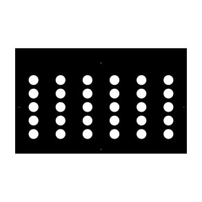 Kalibreringspanel til frontkamera til ALFA ROMEO med libelle