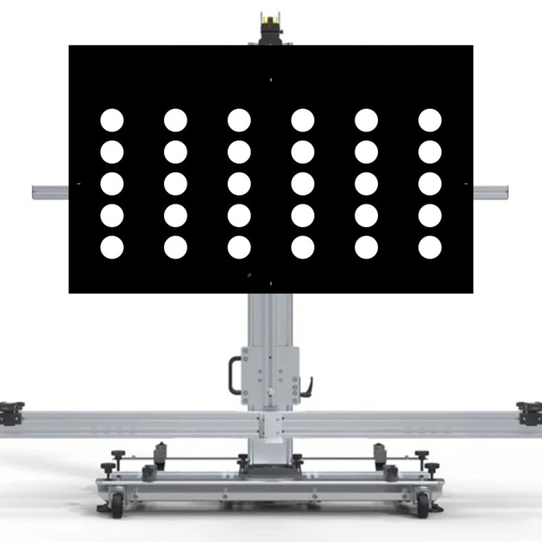 Kalibreringspanel til frontkamera til ALFA ROMEO med libelle