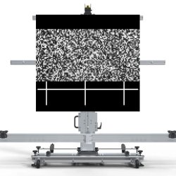 Kalibreringspanel til frontkamera til SUBARU med skabelon til kameramontering med libelle