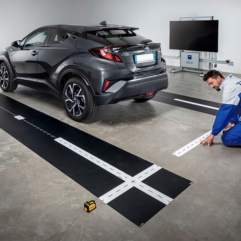 St med 360&deg; kamerakalibreringsmtter til TOYOTA/LEXUS/SCION/SUZUKI