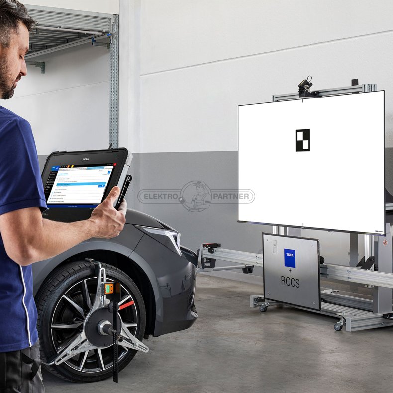 RCCS 3 EVO med 75" skrm og hjulklemmer