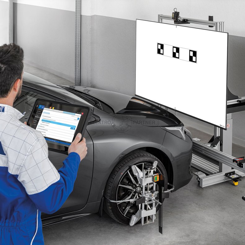 RCCS 3 EVO med 75" skrm og hjulklemmer